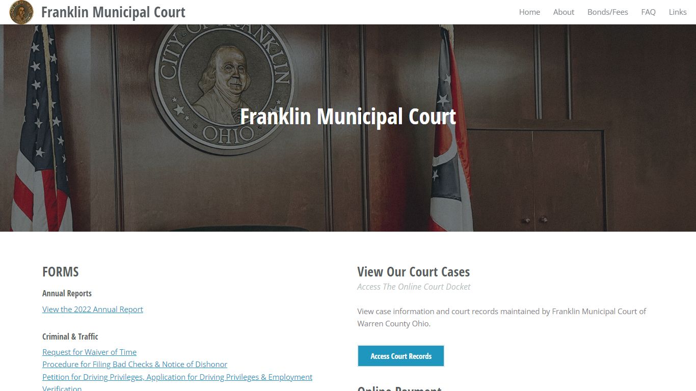 Franklin Municipal Court - Franklin, Ohio